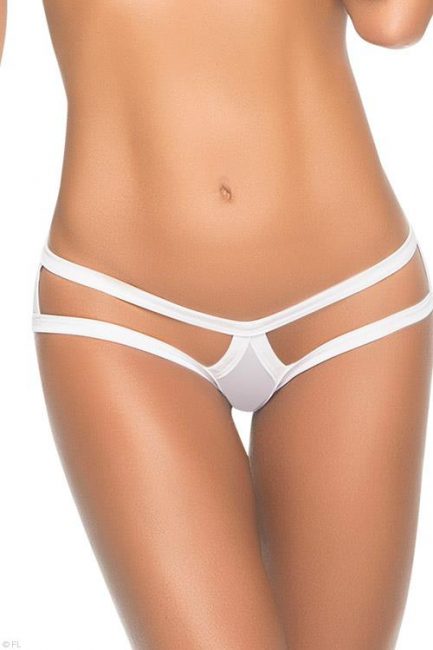 Mapale by Espiral White Cage Panty